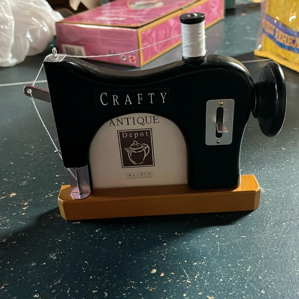 Sewing Machine Picture Frame New